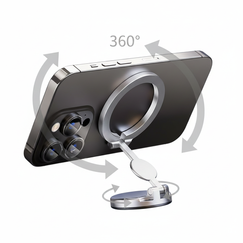 Magnetic Suction Cup Phone Stand