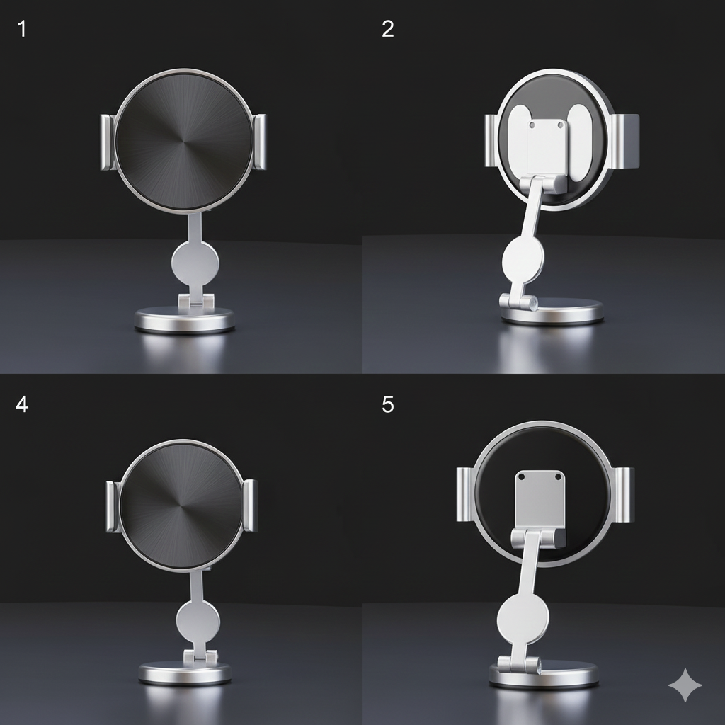 Magnetic Suction Cup Phone Stand